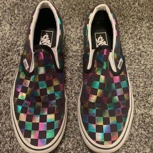 Florecent Checkered VANS